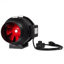 Load image into Gallery viewer, 4&quot; 6&quot; 8&quot; Inch Inline Duct Fan Ventilation Exhaust Plastic Fan w/Speed Controller-4&quot;
