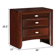Load image into Gallery viewer, Sorrel Modern Storage Bedroom End Beside Drawers Nightstand
