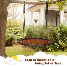 Load image into Gallery viewer, 40&#39;&#39; Spider Web Tree Swing Set-Orange
