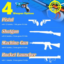 Load image into Gallery viewer, Infrared Laser Tag Guns with Flying Saucers Battle Blasters Game

