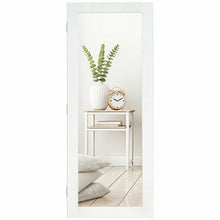 Load image into Gallery viewer, Wall Mounted Mirrored Storage Jewelry Cabinet

