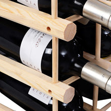 Load image into Gallery viewer, Wooden Bottle Rack Wine Holder for 12 Bottles
