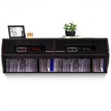 Load image into Gallery viewer, 48.5&quot; 2 Tier Modern Wall Mounted Hanging Floating Shelf
