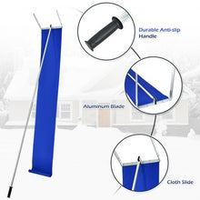 Load image into Gallery viewer, 20 ft Lightweight Roof Snow Rake Removal Tool  w/ Adjustable Telescoping Handle

