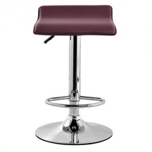 Load image into Gallery viewer, Set of 2 Modern Bar Stools Dinning Counter Chairs-Brown
