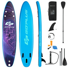 Load image into Gallery viewer, 11&#39; Inflatable Stand Up Paddle Board Surfboard with Bag Aluminum Paddle Pump-M
