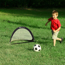 Load image into Gallery viewer, 6&#39;/4&#39;/2.5&#39; Set of 2 Portable Pop-Up Soccer Goals Net-2.5&#39;
