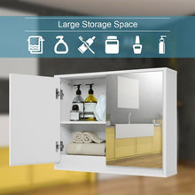 Load image into Gallery viewer, Wall Mounted Bathroom Cabinet Double Mirror Door Shelf
