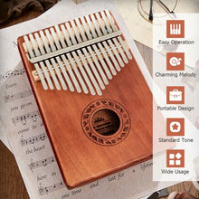 Load image into Gallery viewer, Kalimba 17 Keys Thumb Piano
