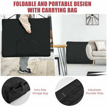 Load image into Gallery viewer, 3 Fold 84&quot; L Portable Adjustable Massage Table with Carry Case-Red
