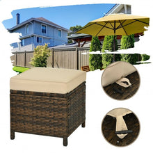 Load image into Gallery viewer, 6 Pcs Patio Rattan Dining Sofa Funiture Set
