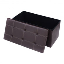 Load image into Gallery viewer, 30&quot; Large Folding Ottoman Storage Seat
