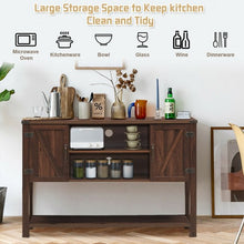 Load image into Gallery viewer, TV Storage Cabinets with Bottom Shelf-Brown
