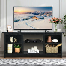 Load image into Gallery viewer, 2-Tier Entertainment Media Console Center-Black
