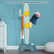 Load image into Gallery viewer, 3-in-1 Cactus Toy Stand Sports Activity Center with Golf and Ring-Toss
