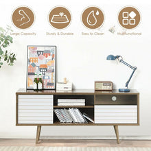 Load image into Gallery viewer, Modern TV Stand with 3 Shelves Storage Drawer
