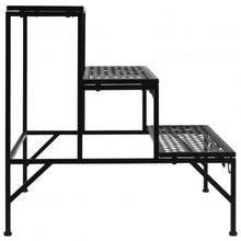 Load image into Gallery viewer, 3 Tiers Metal Decorative Plant Stand
