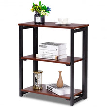 Load image into Gallery viewer, 3 Tier Multifunctional Display Stand Folding Ladder Bookcase Shelf
