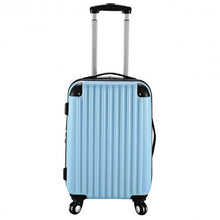 Load image into Gallery viewer, GLOBALWAY 20&quot; ABS Carry On Luggage Travel Bag Trolley Suitcase 8 color-LB
