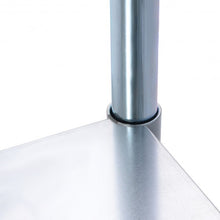 Load image into Gallery viewer, 24&quot; x 30&quot; Stainless Steel Food Prep Table with Backsplash
