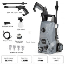 Load image into Gallery viewer, 2030 PSI 1.8 GPM High-Pressure Washer with All-in-One Nozzle
