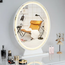 Load image into Gallery viewer, Hollywood Vanity Lighted Makeup Mirror Remote Control 4 Color Dimming-White
