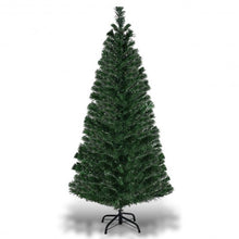 Load image into Gallery viewer, 3&#39; / 4&#39; / 5&#39; / 6&#39; Fiber Optic Artificial PVC Christmas Tree-6&#39;
