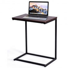 Load image into Gallery viewer, 26&quot; Beside Sofa Laptop Holder End Stand Desk-Coffee

