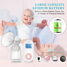 Load image into Gallery viewer, Electric Double Breastfeeding Pump with Expression &amp; Massage Modes
