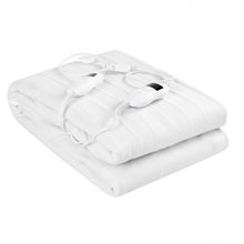 Load image into Gallery viewer, Safe Electric Heated Mattress Pad with 4 Size 8 Temperature 10-Hour Timer-Full
