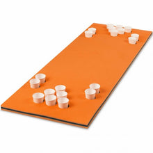 Load image into Gallery viewer, 5.5&#39; x 23.5&quot; 3-Layer Multi-Purpose Floating Beer Pong Table-Orange
