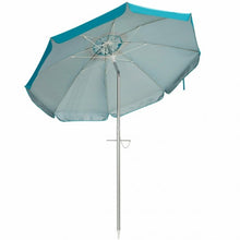 Load image into Gallery viewer, 6.5FT Sun Shade Patio Beach Umbrella with Carry Bag-Blue
