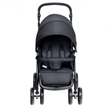 Load image into Gallery viewer, Foldable Lightweight Front Back Seats Double Baby Stroller-Black
