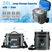 Load image into Gallery viewer, Portable Cooler Bag Leak-proof Insulated Water-resistant for Picnic
