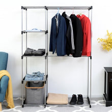 Load image into Gallery viewer, Portable Closet Organizer Garment Rack
