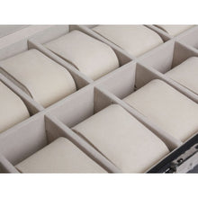 Load image into Gallery viewer, 10 Slots PU Leather Watch Box Display Jewelry Case Organizer
