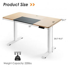 Load image into Gallery viewer, 55&quot;x 28&quot; Electric Standing Sit-Stand Height Adjustable Splice Board
