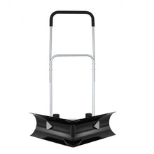Load image into Gallery viewer, Dual Rolling Snow Pusher w/ 6&quot; Wheels &amp; Adjustable Handle
