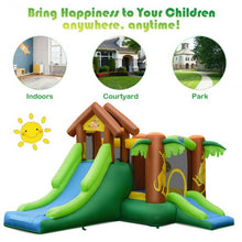 Load image into Gallery viewer, Kids Inflatable Jungle Bounce House Castle with Bag
