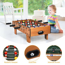 Load image into Gallery viewer, 27" Foosball Table Mini Tabletop Soccer Game
