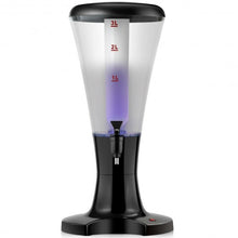 Load image into Gallery viewer, 3L Draft Beer Tower Dispenser with LED Lights
