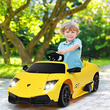 Load image into Gallery viewer, 12 V Lamborghini Murciealgo Licensed Electric Kids Riding Car
