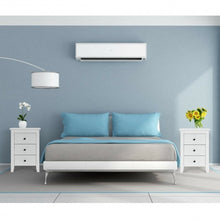 Load image into Gallery viewer, 2 pcs Nightstand End Beside Table Drawers
