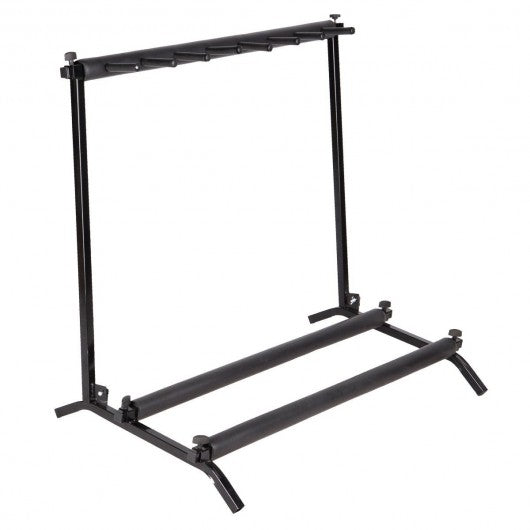 7 Guitar Rack Holder Folding Stand Organizer