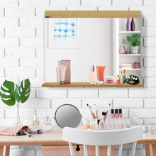 Load image into Gallery viewer, Wall Mirror with Storage Shelf Made in Italy
