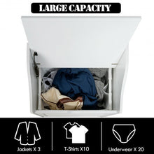 Load image into Gallery viewer, Laundry Hamper Cabinet Laundry Sorter Chest with Seat
