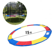 Load image into Gallery viewer, Colorful Safety Round Spring Pad Replacement Cover for 15&#39; Trampoline
