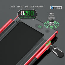 Load image into Gallery viewer, 2-in-1 Folding Treadmill with RC Bluetooth Speaker LED Display-Red
