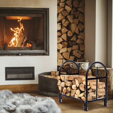 Load image into Gallery viewer, 2&#39; Outdoor Heavy Duty Steel Firewood Storage Holder
