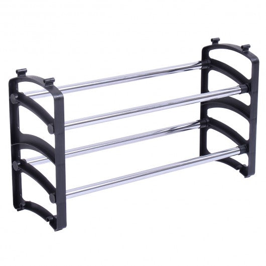 Set of 5 Stackable Extendable Shoe Rack